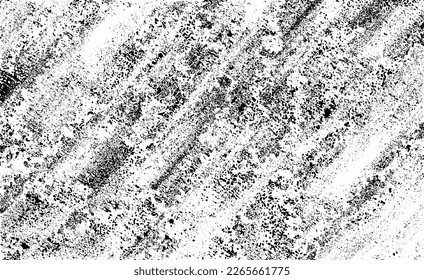 Rough black and white texture vector. Distressed overlay texture. Grunge background. Abstract textured effect. Vector Illustration. Black isolated on white background. EPS10