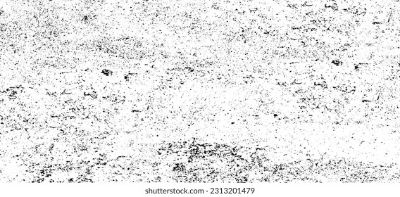 Rough black and white texture vector. Distressed overlay texture. Grunge background. Abstract textured effect. Vector Illustration. Black isolated on white background. EPS10