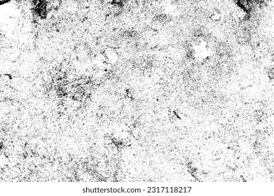 Rough black and white texture vector. Distressed overlay texture. Grunge background. Abstract textured effect. Vector Illustration. Black isolated on white background.