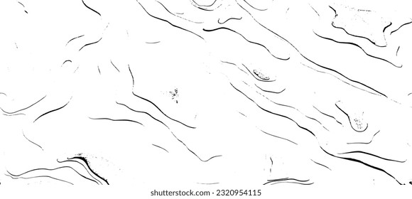 Rough black and white texture vector. Distressed overlay texture. Grunge background. Abstract textured effect. Vector Illustration. Black isolated on white background. EPS10.