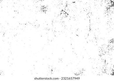 Rough black and white texture vector. Distressed overlay texture. Grunge background. Abstract textured effect. Vector Illustration. Black isolated on white background.