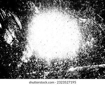 Rough black and white texture vector. Distressed overlay texture. Grunge background. Abstract textured effect. Vector Illustration. Black isolated on white background.