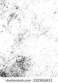 Rough black and white texture vector. Distressed overlay texture. Grunge background. Abstract textured effect. Vector Illustration. Black isolated on white background.
