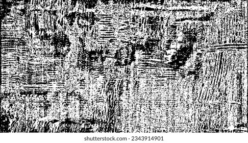 Rough black and white texture vector. Distressed overlay texture. Grunge background. Abstract textured effect. Vector Illustration. Black isolated on white background. EPS10