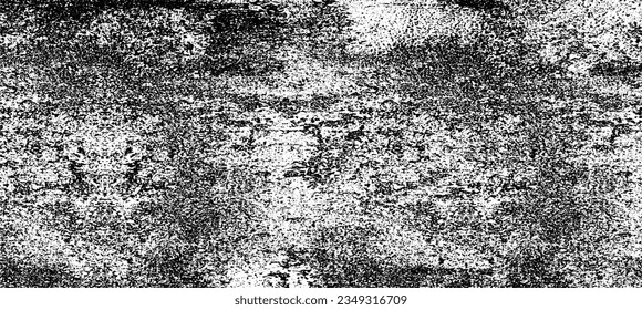 Rough black and white texture vector. Distressed overlay texture. Grunge background. Abstract textured effect. Vector Illustration. Black isolated on white background. EPS10