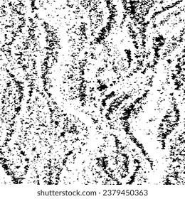 Rough black and white texture vector. Distressed overlay texture. Grunge background. Abstract textured effect. Vector Illustration. Black isolated on white background. EPS10.