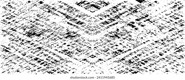 Rough black and white texture vector. Distressed overlay texture. Grunge background. Abstract textured effect. Vector Illustration. Black isolated on white background. EPS10