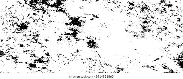 Rough black and white texture vector. Distressed overlay texture. Grunge background. Abstract textured effect. Vector Illustration. Black isolated on white background. EPS10