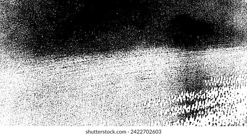 Rough black and white texture vector. Distressed overlay texture. Grunge background. Abstract textured effect. Vector Illustration. Black isolated on white background. EPS10