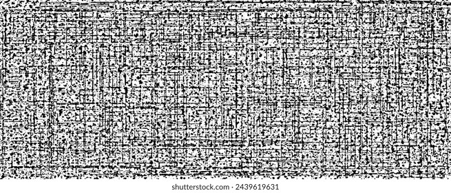 Rauer schwarz-weißer Texturvektor. Distressed Overlay Textur. Grunge Hintergrund. Abstrakter texturierter Effekt. In: Vector Illustration. Schwarz isoliert auf weißem Hintergrund. EPS10