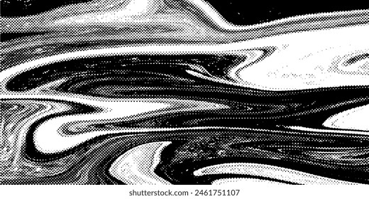 Vector áspero de textura en blanco y negro. Textura superpuesta estresada. Fondo grunge. Abstractas efecto texturizado. Ilustración vectorial. Negro aislado sobre fondo blanco.