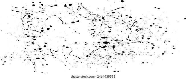 Rough black and white texture vector. Distressed overlay texture. Grunge background. Abstract textured effect. Vector Illustration. Black isolated on white background. EPS10