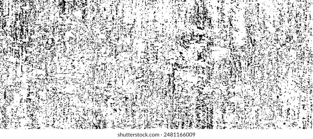 Rough black and white texture vector. Distressed overlay texture. Grunge background. Abstract textured effect. Vector Illustration. Black isolated on white background. EPS10