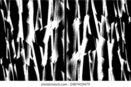 Rough black and white texture vector. Distressed overlay texture. Grunge background. Abstract textured effect. Vector Illustration. Black isolated on white background. EPS10