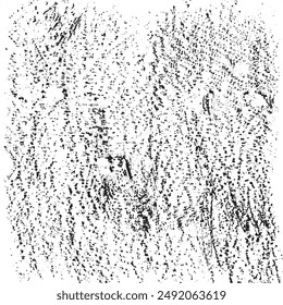 Rough black and white texture vector. Distressed overlay texture. Grunge background. Abstract textured effect. Vector Illustration. Black isolated on white background. EPS10.