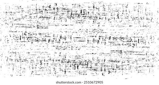 Rough black and white texture vector. Distressed overlay texture. Grunge background. Abstract textured effect. Vector Illustration. Black isolated on white background. EPS10