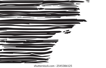 Rough black and white texture vector. Distressed overlay texture. Grunge background. Abstract textured effect. Vector Illustration