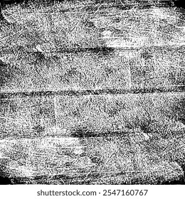 Rough black and white texture vector. Distressed overlay texture. Grunge background. Abstract textured effect. Vector Illustration. Black isolated on white background. EPS10