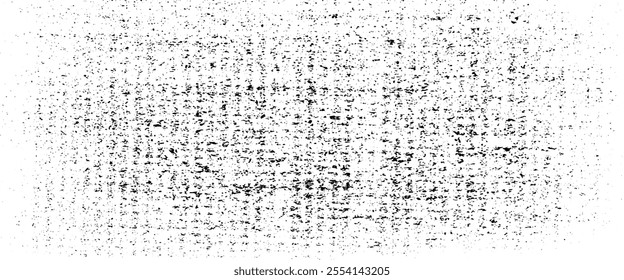 Rough black and white texture vector. Distressed overlay texture. Grunge background. Abstract textured effect. Vector Illustration. Black isolated on white background. EPS10