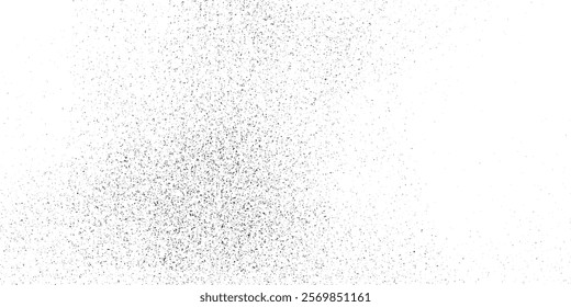 Rough black and white texture vector. Distressed overlay texture. Grunge background. Abstract halftone textured effect. Vector Illustration