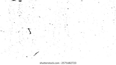 Rough black and white texture vector. Distressed overlay texture. Grunge background. Abstract textured effect. Vector Illustration. 