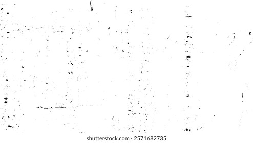 Rough black and white texture vector. Distressed overlay texture. Grunge background. Abstract grainy noise textured effect. Vector Illustration. EPS10