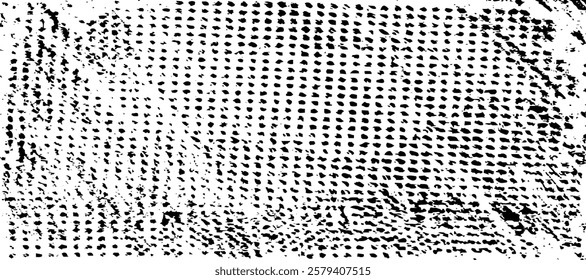 Rough black and white texture vector. Distressed overlay texture. Grunge background. Abstract textured effect. Vector Illustration. Black isolated on white background. EPS10