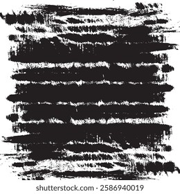 Rough black and white texture vector. Distressed overlay texture. Grunge background. Abstract textured effect. Vector Illustration. Black isolated on white background. EPS10