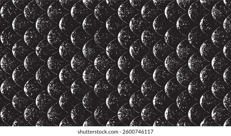 Rough black and white texture vector. Distressed overlay texture. Grunge background. Abstract textured effect. Vector Illustration. Black isolated on white background. EPS10