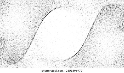 Rough black and white texture vector. Distressed overlay texture. Grunge background. Abstract textured effect. Vector Illustration. Black isolated on white background. EPS10