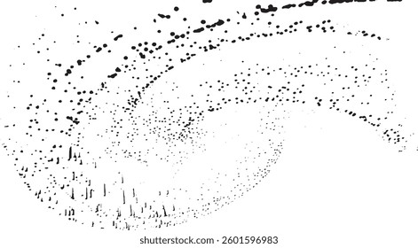 Rough black and white texture vector. Distressed overlay texture. Grunge background. Abstract textured effect. Vector Illustration. Black isolated on white background. EPS10