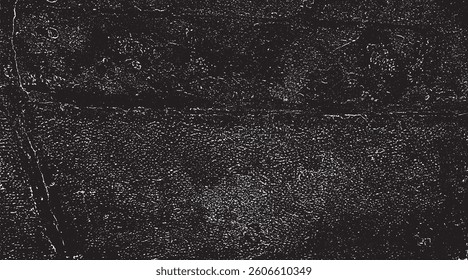 Rough black and white texture vector. Distressed overlay texture. Grunge background. Abstract textured effect. Vector Illustration. Black isolated on white background. EPS10