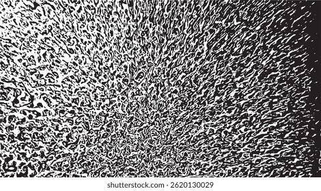 Rough black and white texture vector. Distressed overlay texture. Grunge background. Abstract textured effect. Vector Illustration. Black isolated on white background. EPS10