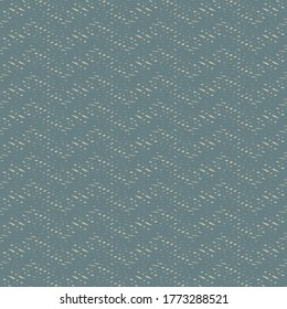 Lienzo azul duro cruzado por zigzags. Textura del paño de chaqueta. Textura de papel tapiz.