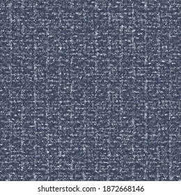 Rough blue ribbed canvas. Rustic mesh cloth background.