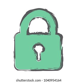 Rough Brush Icon - Locked