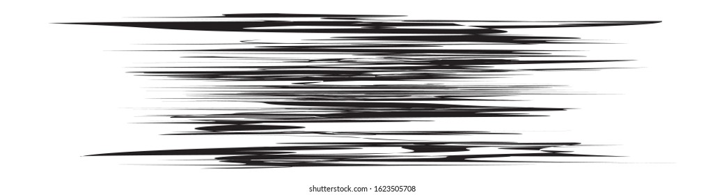 Rough Brush Hatching Grunge Zeichnen Textur Ink Shabby Gitter mit Linien