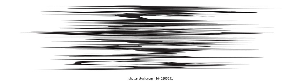 Pincel grueso Trazo Hatching Grunge Dibujo Tinta Shabby Cuadrícula con líneas