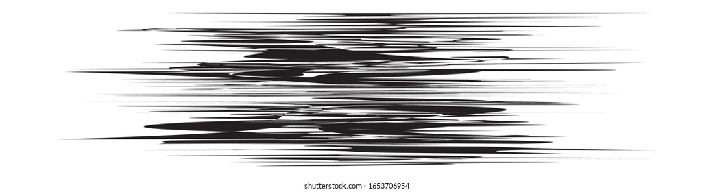 Rough Brush Stroke Hatching Grunge Drawing Texture Ink Shabby Grid with Lines