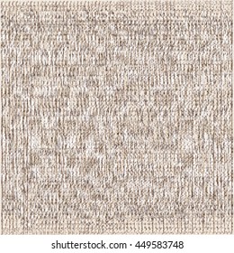 Rough carpet texture. Abstract fabric background. Vector design,