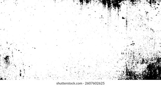 Rough Concrete Wall Background with Paint Splatters and Aged Texture