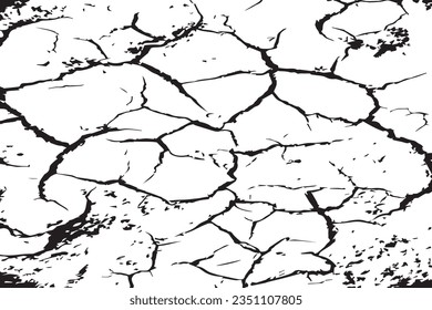 textura gruesa y agrietada