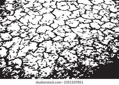 rough and cracked grungy texture