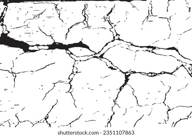 rough and cracked grungy texture
