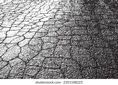 rough and cracked grungy texture