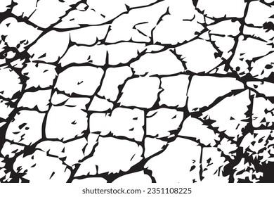 rough and cracked grungy texture