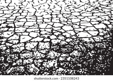 rough and cracked grungy texture