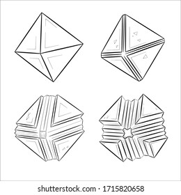 Rough Diamonds. Raw Diamonds. Crystal Shape Diamond. Octahedron Model. Octahedron Shape Diamonds. Regular And Irregular Shape Diamonds.