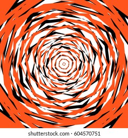 Rough edgy pattern or texture in one color and black