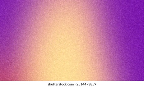 A rough and ethereal gradient blending purple, pink, and yellow, with a grainy textured effect.